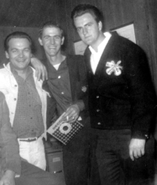 Bud Chowning, Tommy Jackson & Doyle Wilburn in Nashville - March 1965