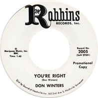 DON WINTERS on ROBBINS