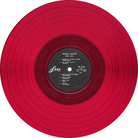 EDDIE DEAN -Red wax LP