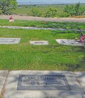 ERNIE's GRAVE