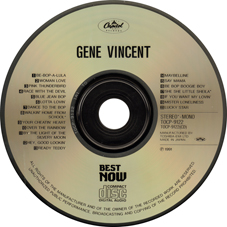 GENE VINCENT Japanese CD
