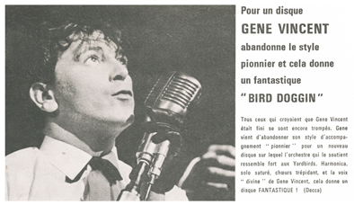GENE VINCENT Disco Revue Octobre 1966