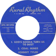 JOHNNY TYLER Rural Rhythm EP-509