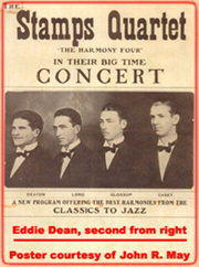 THE STAMPS QUARTET with EDDIE DEAN