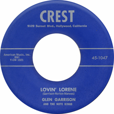 GLEN GARRISON - CREST 1047