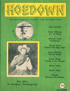 HOEDOWN - November 1953