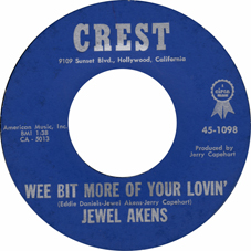 JEWEL AKENS - CREST 1098