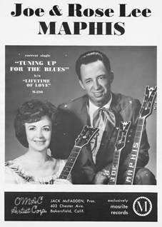 JOE & ROSE LEE MAPHIS Mosrite Ad